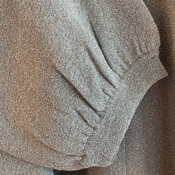 NWT J. Crew Lurex Twist Back Dress - Picture 8 of 15